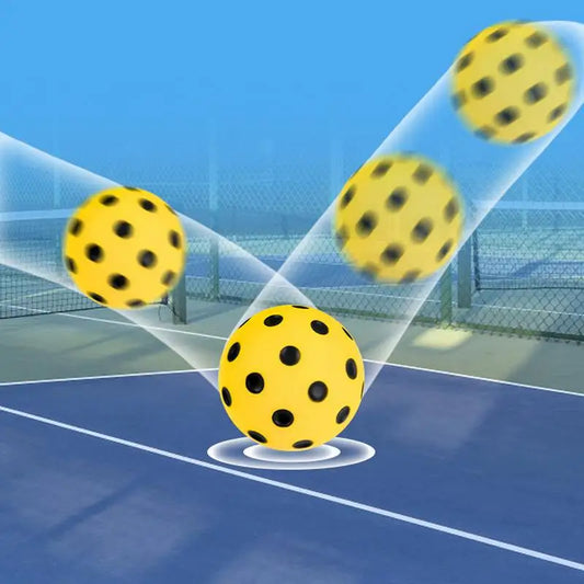 Ti.co Soft Pickleball Practice Balls 74mm Indoor Practice Silent Pickleballs